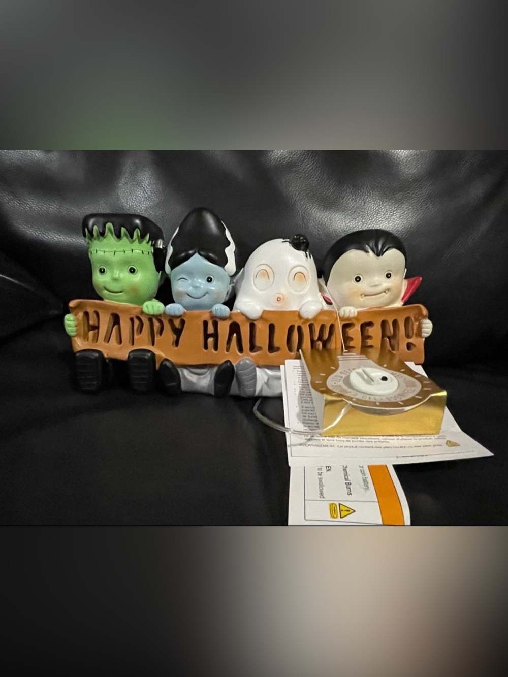 Happy Halloween Decor - Frankenstein Decor